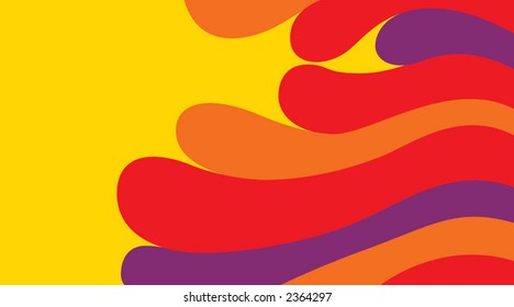 Abstract Bird Background - Change the colors as you like