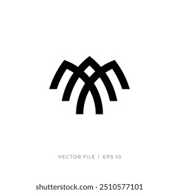 abstrato pássaro águia falcão logotipo nórdico