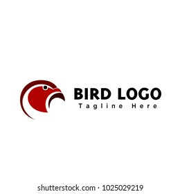 abstract bird eagle head  logo