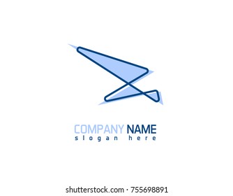 abstract bird logo
