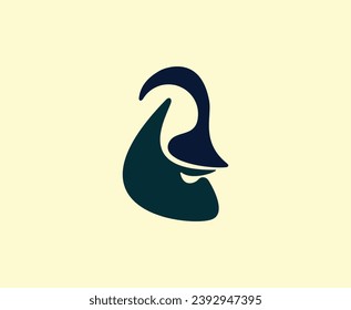 abstract Bird logo design template icon concept