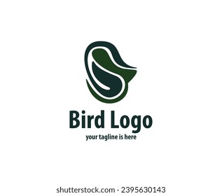 abstract Bird logo design template icon concept
