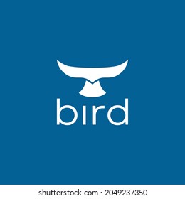 Logo-Design für Vogel-Fliege-Grafik-Symbol