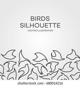 Abstract Bird Logo design vector template.Creative Dove Logotype business technology concept symbol icon.