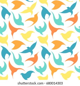 Abstract Bird Logo design vector template.Creative Dove Logotype business technology concept symbol icon.