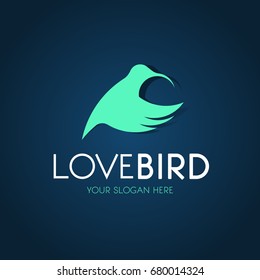 Abstract Bird Logo design vector template.Creative Dove Logotype business technology concept symbol icon.