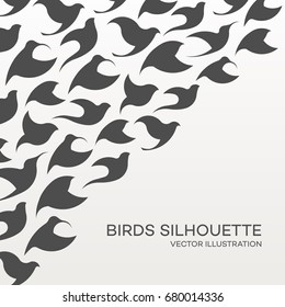Abstract Bird Logo design vector template.Creative Dove Logotype business technology concept symbol icon.