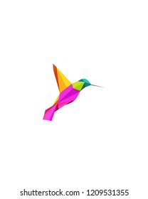 Abstract Bird Logo Template