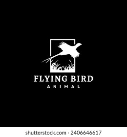 abstract bird logo template icon design
