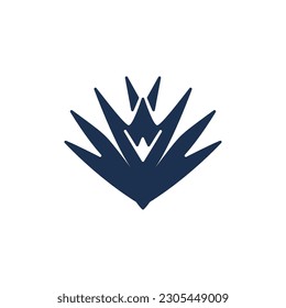 abstract bird logo vector illustration template design