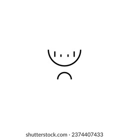 Abstract bird on a white background