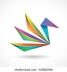 Abstract bird sign