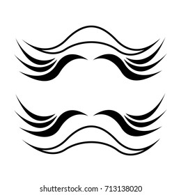 abstract bird swoosh