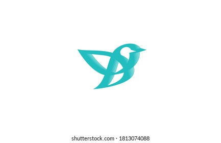 Abstract Bird Vector Logo Design inspirations