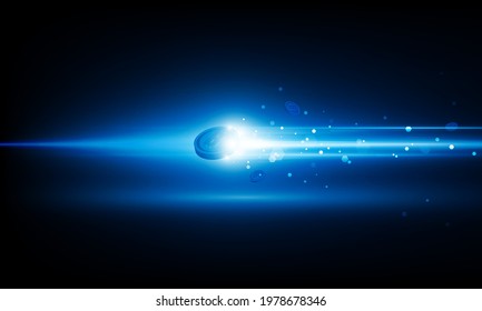 Abstract Bitcoins speed Light out technology background Hitech communication concept innovation background,  vector design