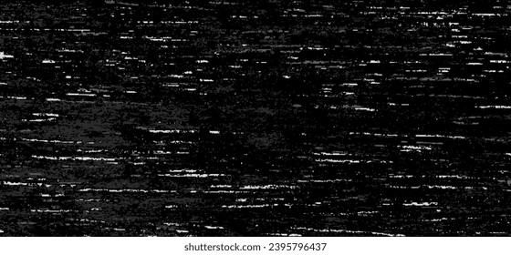 Resumen de la textura de la grieta del mapa de bits. Pantalla de VHS retro oscuro con parpadeo. Vieja TV analógica con efecto diterno de píxel. Fondo del vector