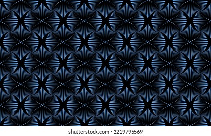 Abstract bizarre art background, Seamless wallpaper pattern, vector