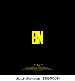 abstract BK logo letters design concept in shadow shape