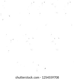 Abstract black aAbstract black and white vector background. Monochrome vintage surface with dirty pattern in cracks, spots, dots. Old painted wall in dark horror style design. Grunge overlay layer.nd 