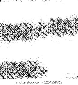 Abstract black aAbstract black and white vector background. Monochrome vintage surface with dirty pattern in cracks, spots, dots. Old painted wall in dark horror style design. Grunge overlay layer.nd 