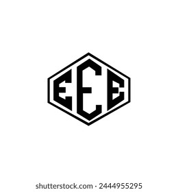 abstract black alphabet line art capital letter font brand business initial creative corporate identity circle clean icon vector logo design simple