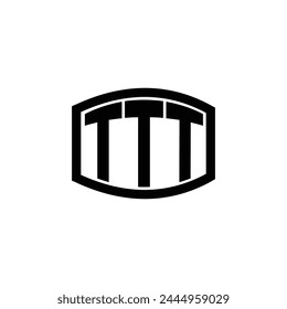 abstract black alphabet line art capital letter font brand business symbol initial creative corporate identity circle clean icon vector logo design simple