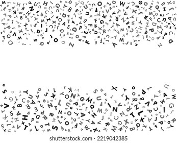Abstract black alphabet r isolated on white background. Vector illustration for education writing design.