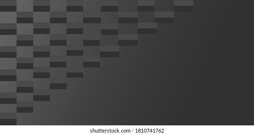 Resumen El arte 3d de fondo negro se puede usar en el diseño para la imagen de fondo en diferentes eventos.