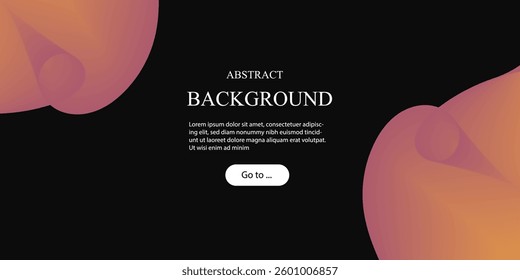 abstract black background, business technology digital communication template, artificial intelligence illustration element, future banner poster cover pattern creative graphic vector