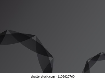 Abstract black background , background can used for wallpaper or design , vector.
