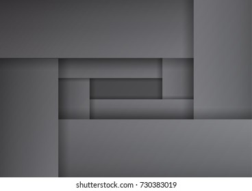 Abstract black background , background can used for wallpaper or design , vector.
