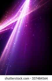 Abstract black background with colourful pattern. Vector illustration.