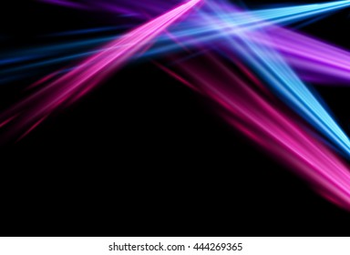 Abstract black background with colourful pattern. Vector illustration.