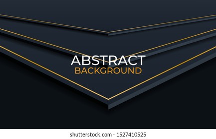 Abstract black background design Vector