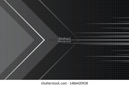 Abstract black background with diagonal line texture Modern look