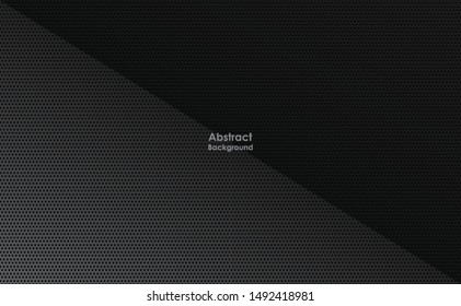 Abstract black background with diagonal line texture Modern look