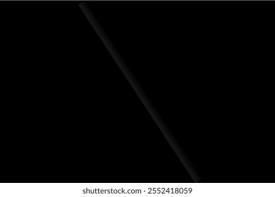 Abstract Black Background With Diagonal Line Element On Dark Background