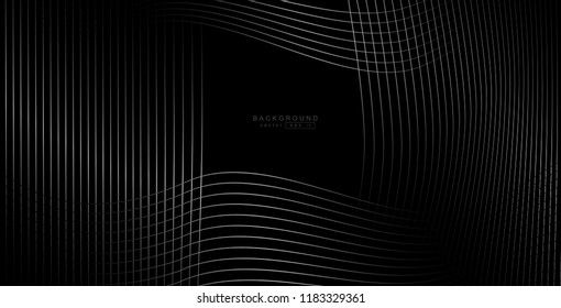 abstract black background with diagonal lines