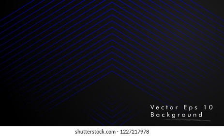 abstract black background with diagonal lines, blue color
