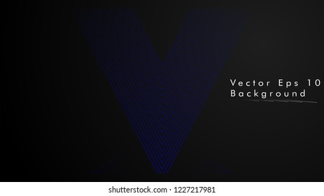 abstract black background with diagonal lines, blue color