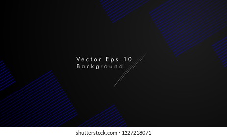 abstract black background with diagonal lines, blue color