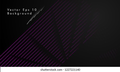 abstract black background with diagonal lines, pink color