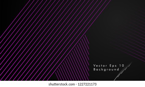 abstract black background with diagonal lines, pink color