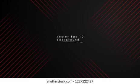 abstract black background with diagonal lines, red color