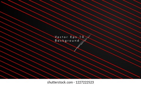 abstract black background with diagonal lines, red color