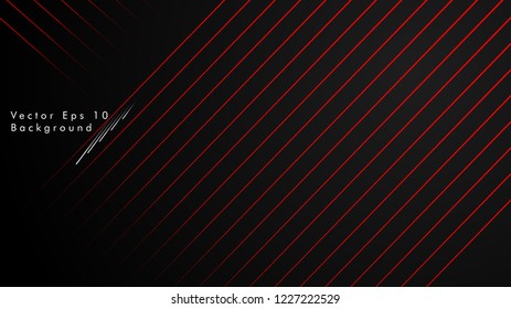 abstract black background with diagonal lines, red color