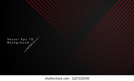 abstract black background with diagonal lines, red color