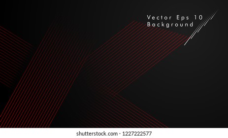 abstract black background with diagonal lines, red color