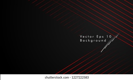 abstract black background with diagonal lines, red color