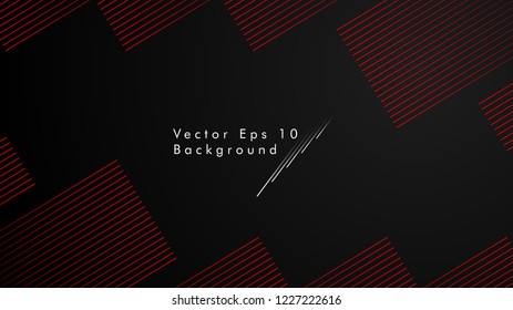 abstract black background with diagonal lines, red color